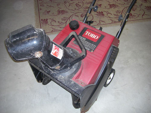 toro powerlite snow thrower